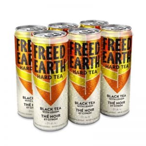 Freed Earth Black Tea With Lemon 6 Pack